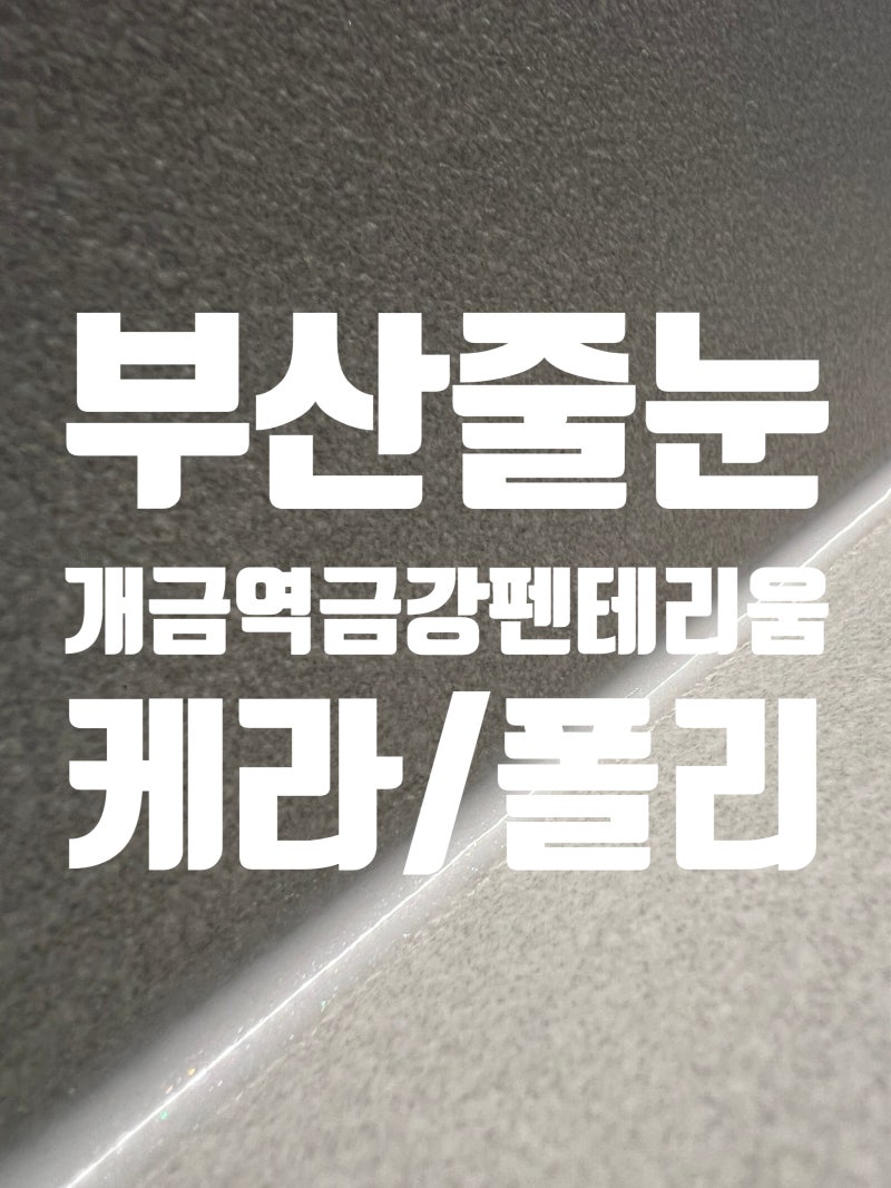 개금역 금강펜테리움 더스퀘어